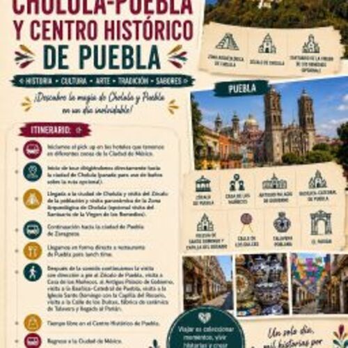 Cholula-Puebla y Centro Histórico